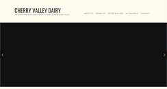 Desktop Screenshot of cherryvalleydairy.com